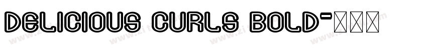 delicious curls bold字体转换 delicious curls bold字体转换